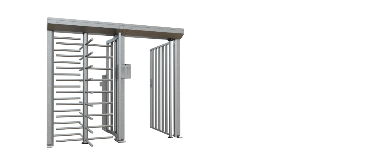 Venta de torniquetes verticales para control de acceso peatonal a fraccionamientos, edificios, estadios
