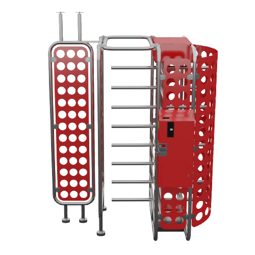 Torniquetes verticales para control de acceso en entradas